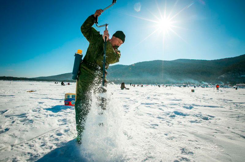 Locais promissores para pesca de inverno em pleno inverno